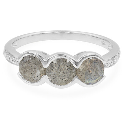 Romanian Spectrolite Silver Ring