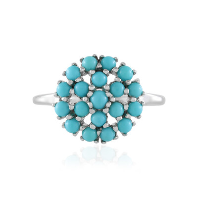 Sleeping Beauty Turquoise Silver Ring