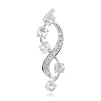 Amblygonite Silver Pendant