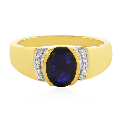 Madagascar Blue Sapphire Silver Ring
