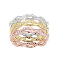 Zircon Silver Ring