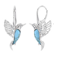 Turquoise Silver Earrings