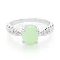 Imperial Chrysoprase Silver Ring