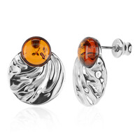 Baltic Amber Silver Earrings