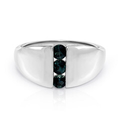 Indicolite Silver Ring