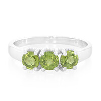 Mozambique Sapphire Silver Ring