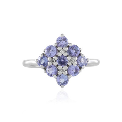 Tanzanite Silver Ring