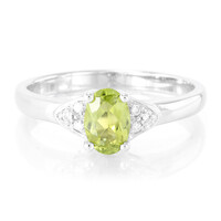 Fancy Tourmaline Silver Ring