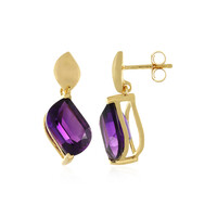 Amethyst Silver Earrings