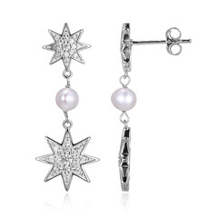Freshwater pearl Silver Earrings