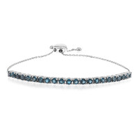 10K London Blue Topaz Gold Bracelet
