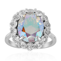 Moonlight Quartz Silver Ring