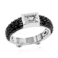White Topaz Silver Ring (Dallas Prince Designs)