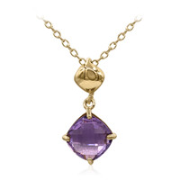 Amethyst Silver Necklace
