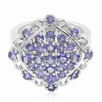 Tanzanite Silver Ring