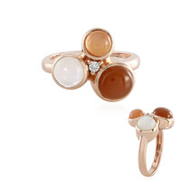 Chocolate Moonstone Silver Ring (KM by Juwelo)