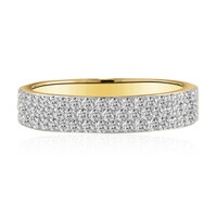 14K SI1 (G) Diamond Gold Ring