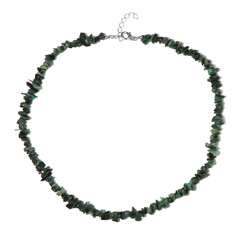 Brazilian Emerald Silver Necklace