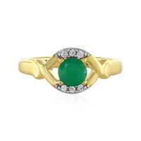 Brazilian Emerald Silver Ring