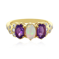 Welo Opal Silver Ring