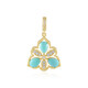 Turquoise Silver Pendant