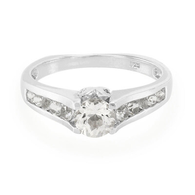 Himalayan Beryl Silver Ring