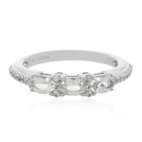Danburite Silver Ring