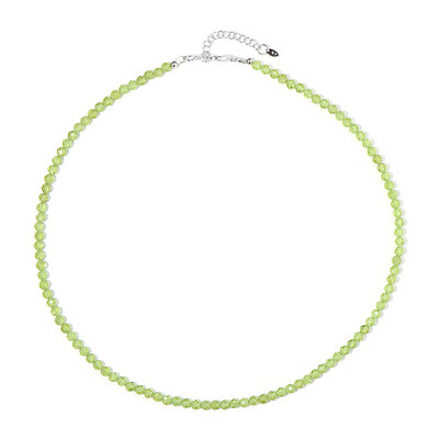 Peridot Silver Necklace