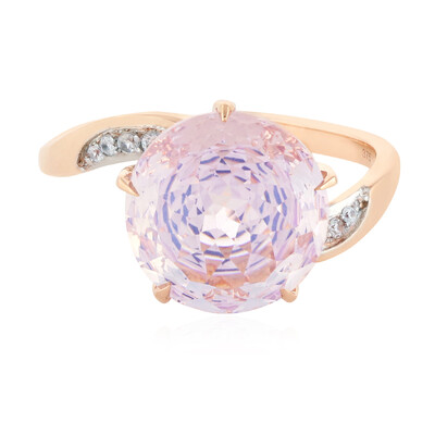 9K Lavender Quartz Gold Ring (PHANTASIA)