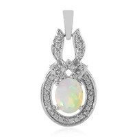 Welo Opal Silver Pendant
