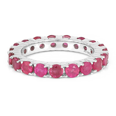 Madagascar Ruby Silver Ring