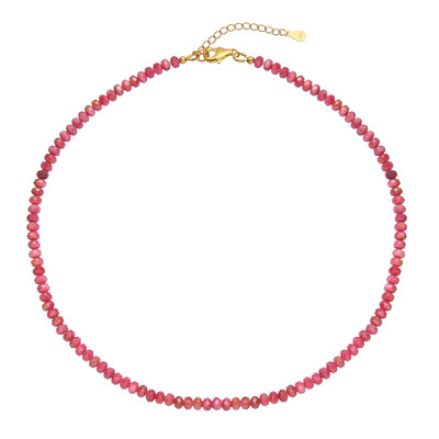 Rhodonite Silver Necklace