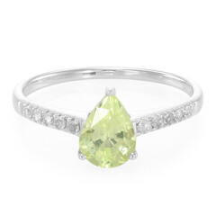 Chrysoberyl Silver Ring