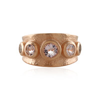Madagascan Morganite Silver Ring