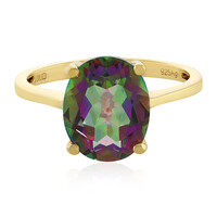 Mystic Quartz Silver Ring