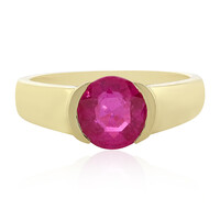 9K Madagascar Pink Sapphire Gold Ring
