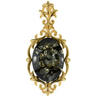 Baltic Amber Silver Pendant