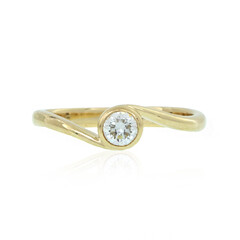 18K Flawless (F) Diamond Gold Ring (LUCENT DIAMONDS)
