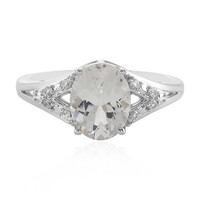 Danburite Silver Ring