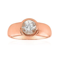 9K Mexican Pink Danburite Gold Ring