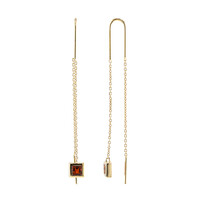 Madeira Citrine Silver Earrings