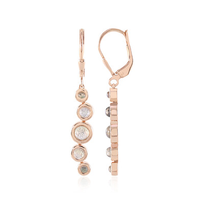 Green Maniry Labradorite Silver Earrings (KM by Juwelo)