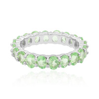 Tsavorite Silver Ring
