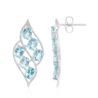 Diego Suarez Apatite Silver Earrings