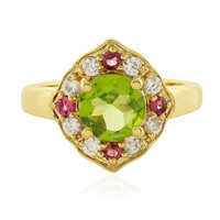 Peridot Silver Ring