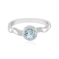 Sky Blue Topaz Silver Ring