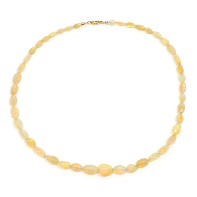 9K Welo Opal Gold Necklace