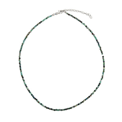 Chrysokolla Silver Necklace