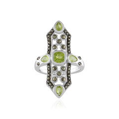 Peridot Silver Ring