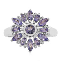Tanzanite Silver Ring